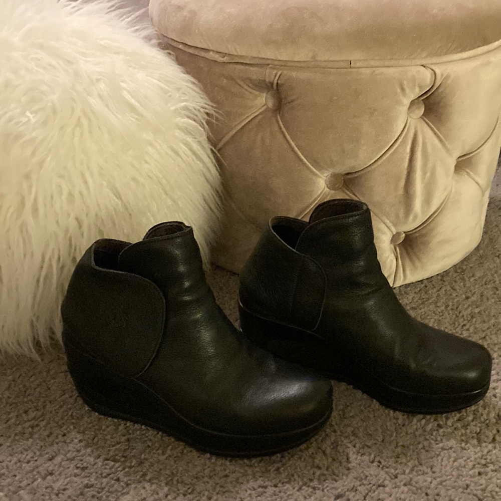 Fly London wedges, size 8.